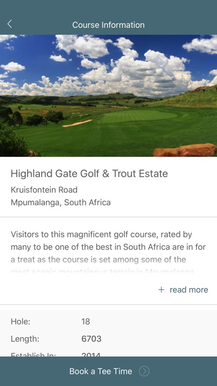 Highland Gate Golf & Trout Estate