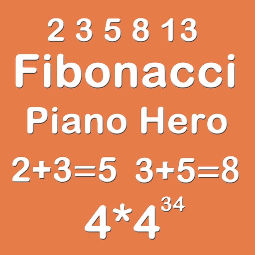 Piano Hero Fibonacci 4X4 - Sliding Number Block Icon