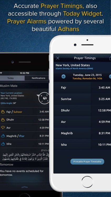Muslim Mate Pro - Prayer Times, Quran & Azan Alarm