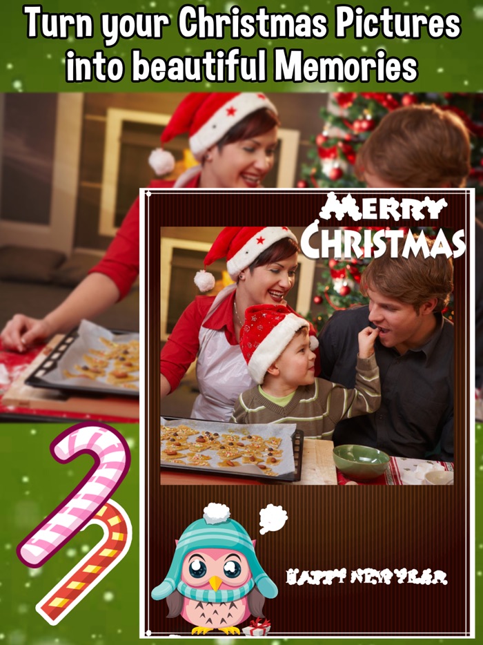 Christmas Frames Collage