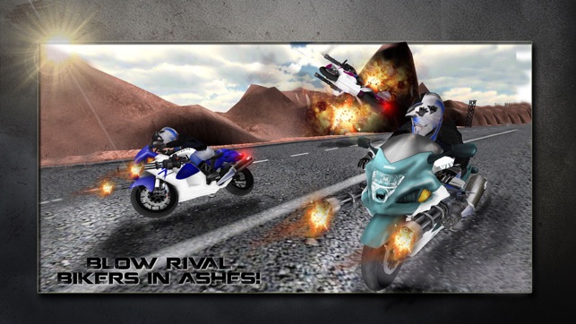 Super Motor Bike Shooter Traffic Race 3D(圖3)-速報App