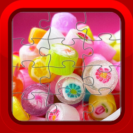 Candy Cupcake Jigsaw Puzzles for Kids and Toddlers iOS App