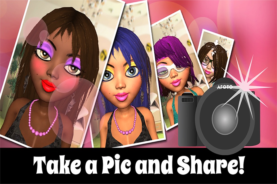 Princess Salon: Make Up Fun 3D screenshot 4