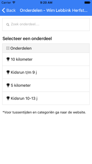 Hardloopuitslagen.nl(圖2)-速報App