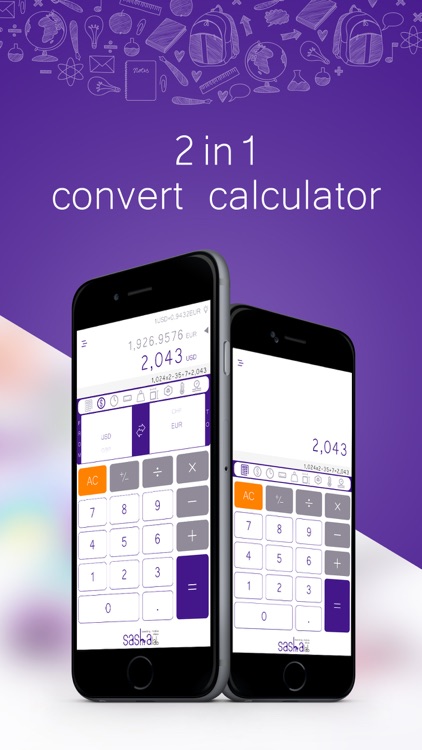 Sasha Convert Calculator -Currency&Units converter screenshot-0