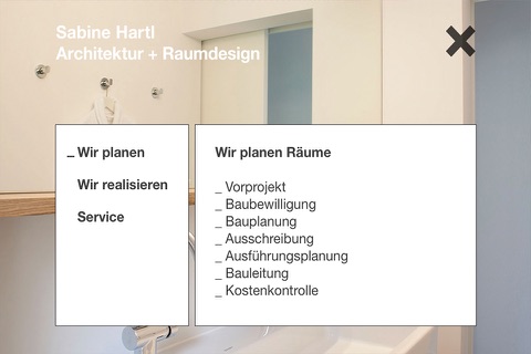 Sabine Hartl Architektur + Raumdesign screenshot 2