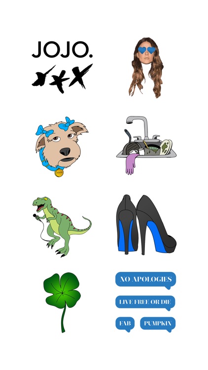 JoJo: Mad Love Emojis Sticker Pack