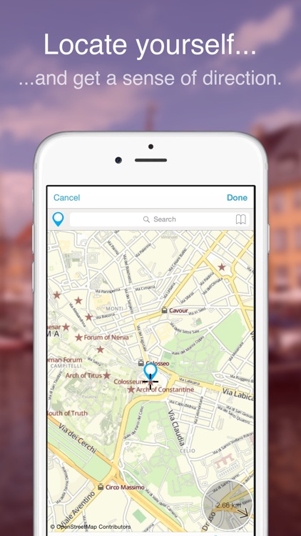 Rome on Foot : Offline Map