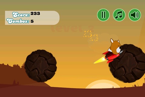 Flying Fox Race Adventure - best air racing adventure game screenshot 2