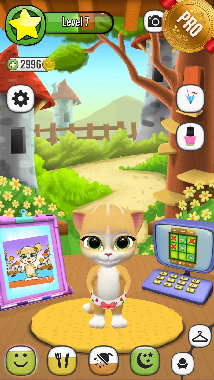 Emma The Cat PRO - Virtual Pet Games for Kids
