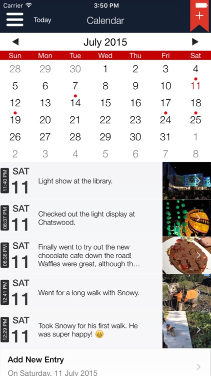 Capture 365 Journal - Photo, Video, Notes Diary