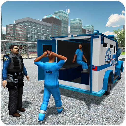 Police Criminals Transport Van – City Bus Driver