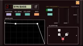 Game screenshot DXi FM synthesizer apk