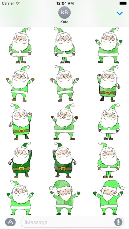 Green Santa! The DoodleBomb Collection