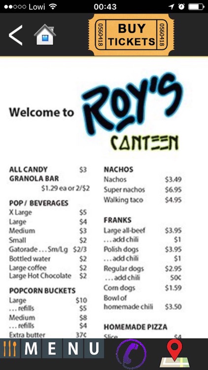 Roy's Twin Drive-In