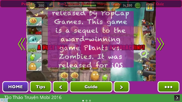 Locked Gate Guide For Plants vs. Zombies 2 Free