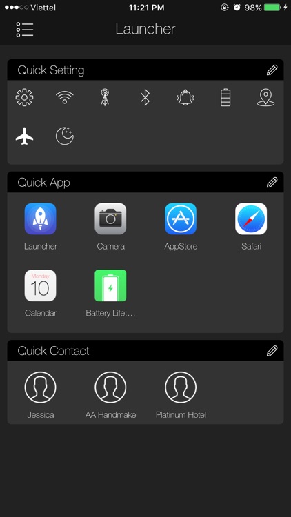 iLauncher - Magic Launcher with custom widget screenshot-4