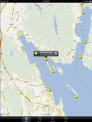 Havneguiden (Harbour Guide) for iPad screenshot 4