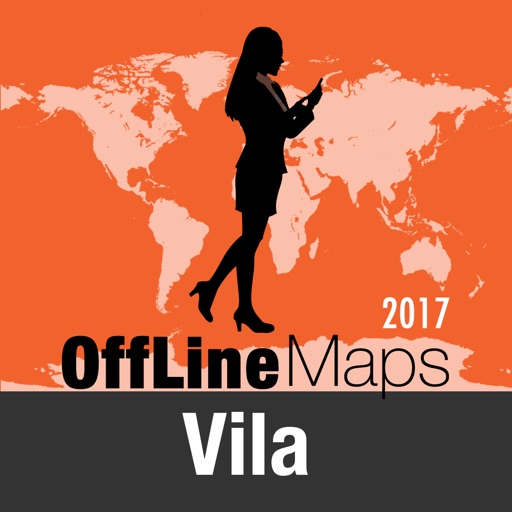 Vila Offline Map and Travel Trip Guide icon