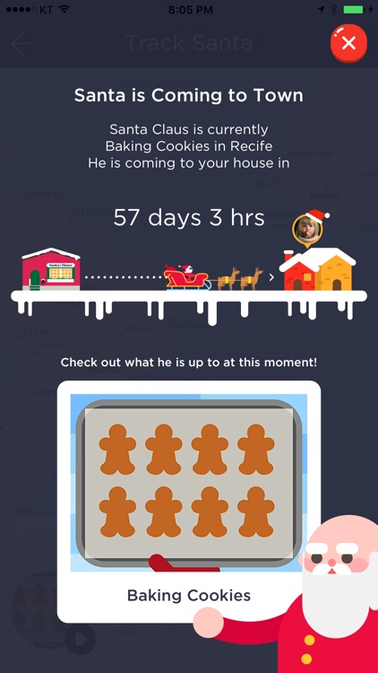 Santa Claus Tracker - Christmas Countdown Begins