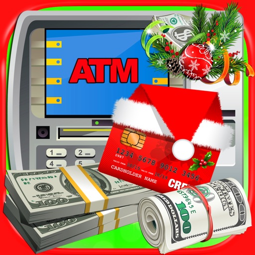 Christmas ATM Simulator - Money & Prize Claw Machine FREE iOS App