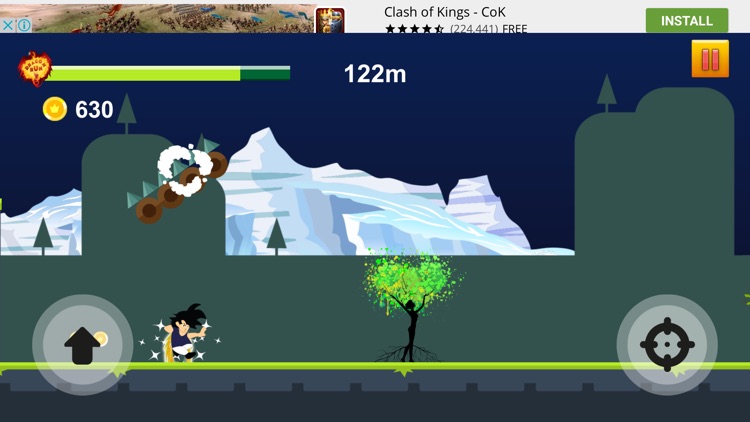 Super Fighting Runner Game for Dragon Ball Z fans