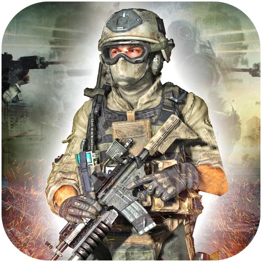 Front-Line Soldier Strike : 3D Free Mobile Game Icon