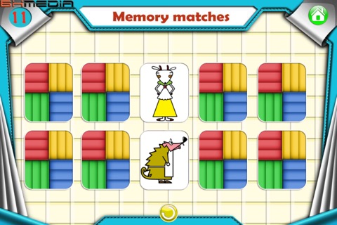 Memory Matches - free matching pair game for kids screenshot 3