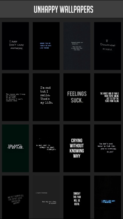 Unhappy Wallpapers
