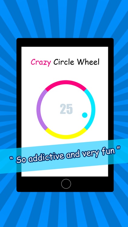 crazy circle wheel - color ball switch free game screenshot-3