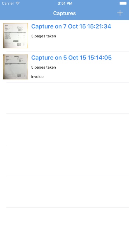 Spindle Document Capture