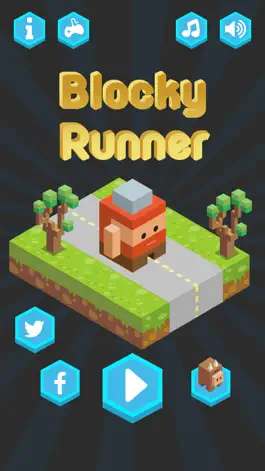 Game screenshot Blocky Road Runner mod apk