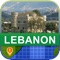 Lebanon offline map mobile application