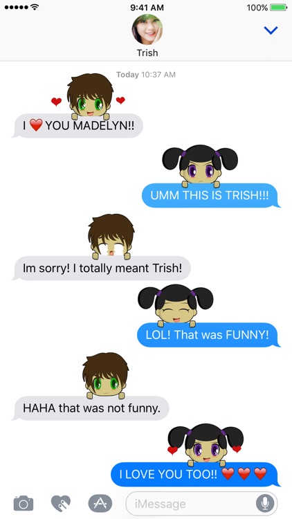 Bubble Chibis - Cute Animated Stickers
