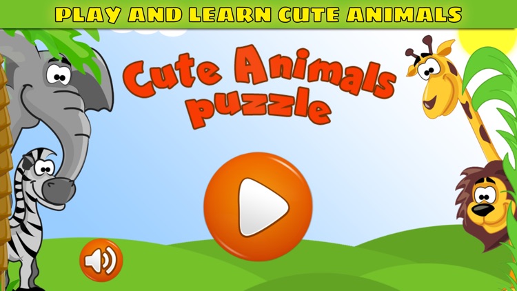 Cute Animals Puzzle for Kids and Toddlers screenshot-4