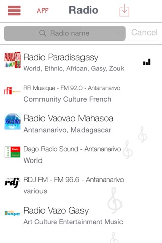 Madagaskar Online Radio (Live Media) screenshot 2