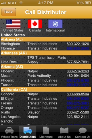 TransTec Transmission-by-Vehicle screenshot 4