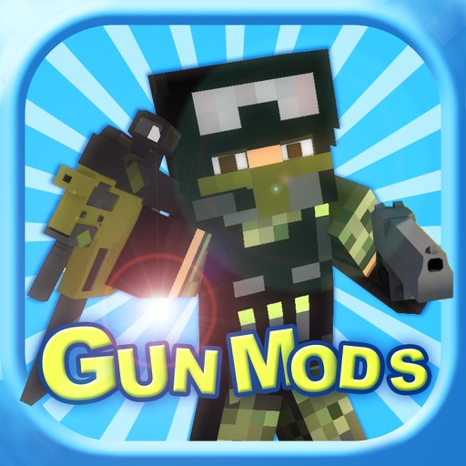 Block Gun Mod FREE - Best 3D Guns Mods Guides for Minecraft PC Edition Icon