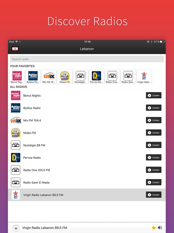 【图】Radio Lebanon – Radios LEB FREE(截图3)