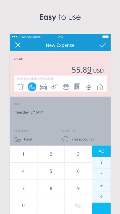 MoneyControl - Budget & Expense tracker