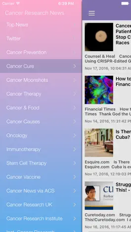 Game screenshot Cancer Research News & Prevention Info Free hack