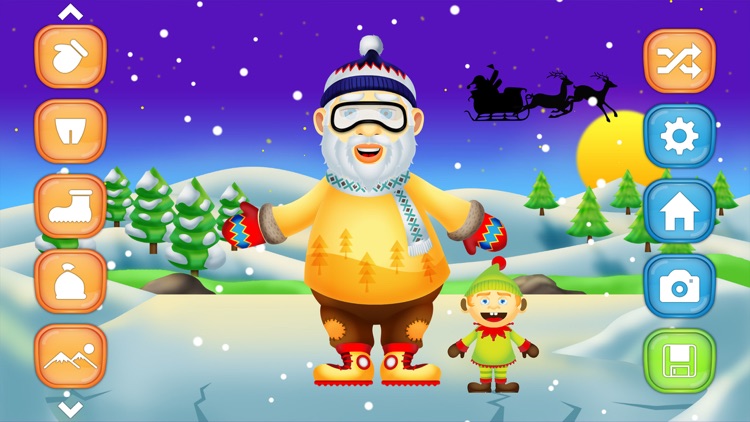 Santa Dress Up Game