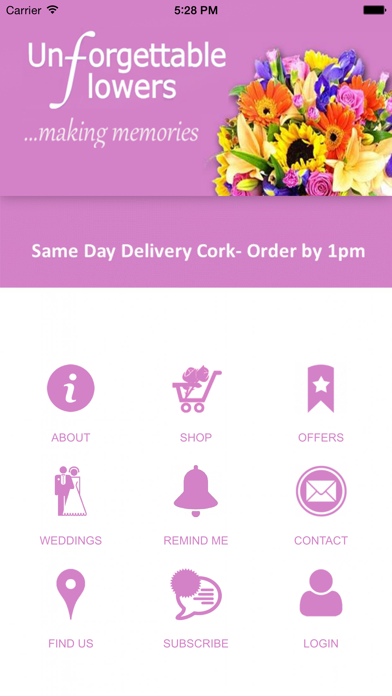 How to cancel & delete Unforgettable Flowers from iphone & ipad 1