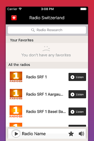 Radio Switzerland - Radios CHE screenshot 2
