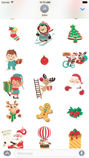 Merry Christmas elements pack - Fx Sticker(圖3)-速報App