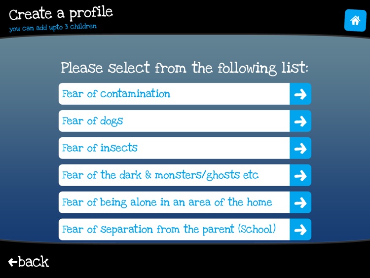 Anxiety Island - work with your child to help overcome fear, phobia and anxiety