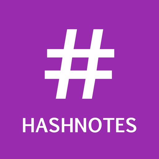 HashNotes - The fastest way to take notes icon