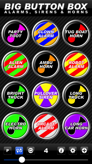 Big Button Box: Alarms, Sirens & Horns - sound fx(圖4)-速報App