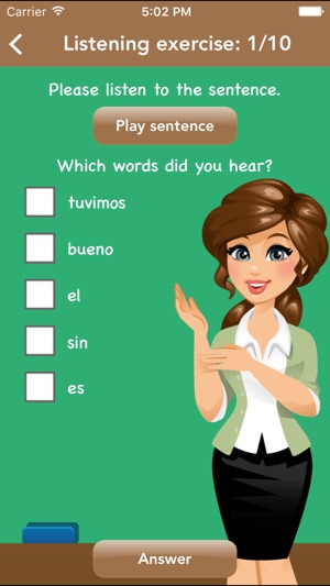 Spanish Class School Edition(圖5)-速報App