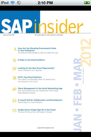 SAPinsider for iOS screenshot 4